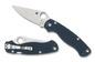 Spyderco Knives Para Military 2 C81GPCBL2 Blue G10 CPM SPY27 Pocket Knife