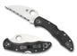 Spyderco Knives Delica 4 Lockback Black FRN VG10 Stainless Wharncliffe C11FSWCBK