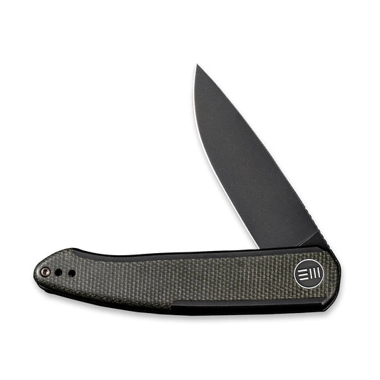 WE Knife Smooth Sentinel Frame Lock 20043-4 Knife CPM 20CV Green Micarta
