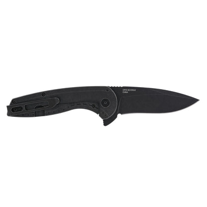 SOG Knives Aegis FLK 2.0 Frame Lock 14-41-05-43 Blackwash Stainless Steel Knife