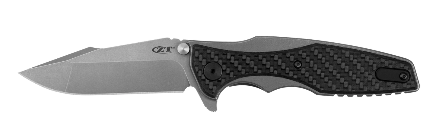 Zero Tolerance Knives 0393GLCF Frame Lock Glow-in-the-Dark Carbon Fiber 20CV