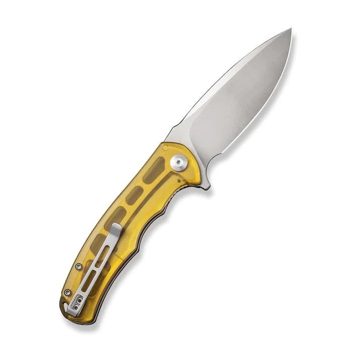 Civivi Praxis C803L Liner Lock Polished Ultem 9Cr18MoV Stainless Pocket Knife