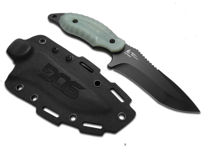 SOG Knives Kiku FX KU-2025 Black CPM-S35VN Steel Natural G-10 Fixed Blade Knife
