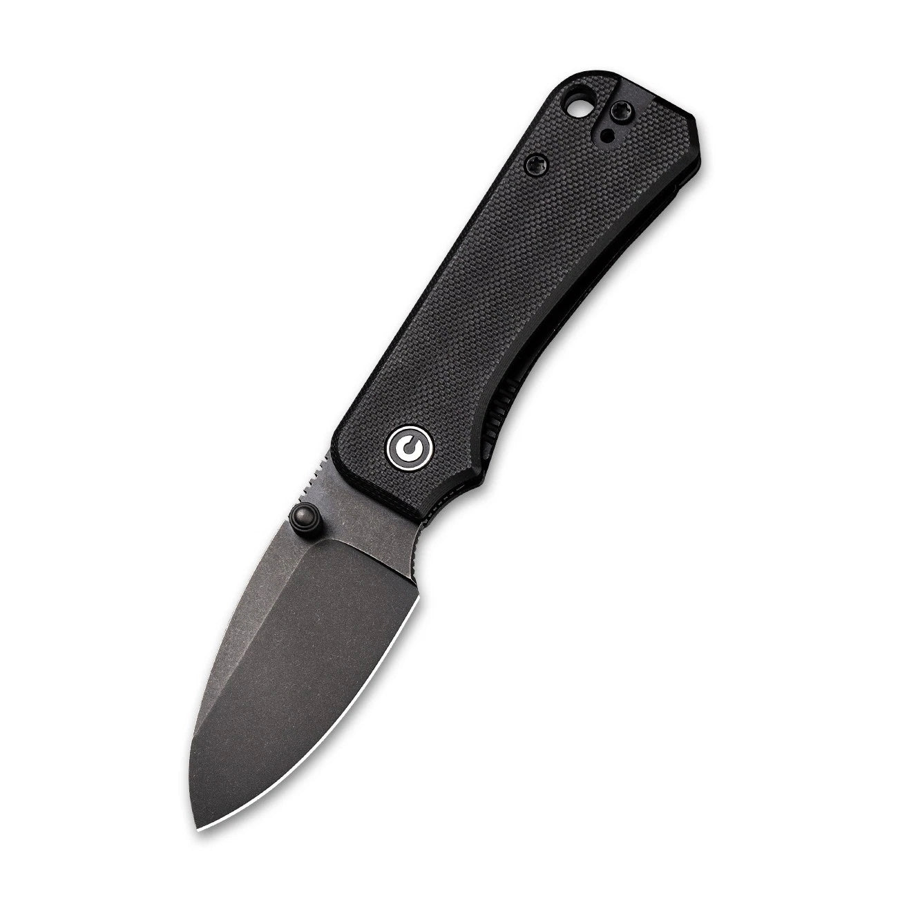 Civivi Knives Baby Banter Liner Lock C19068S-2 Blackened Nitro-V Steel Black G10