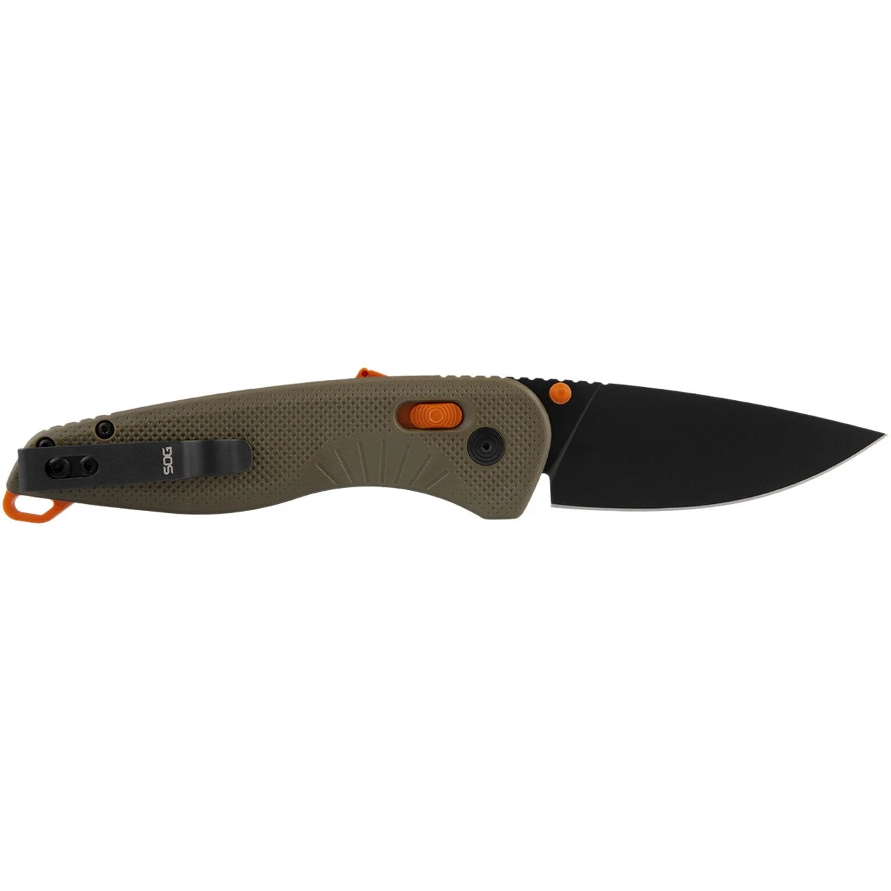 SOG Knives Aegis AT Tan Blaze GRN CRYO D2 Stainless Steel 11-41-06-41