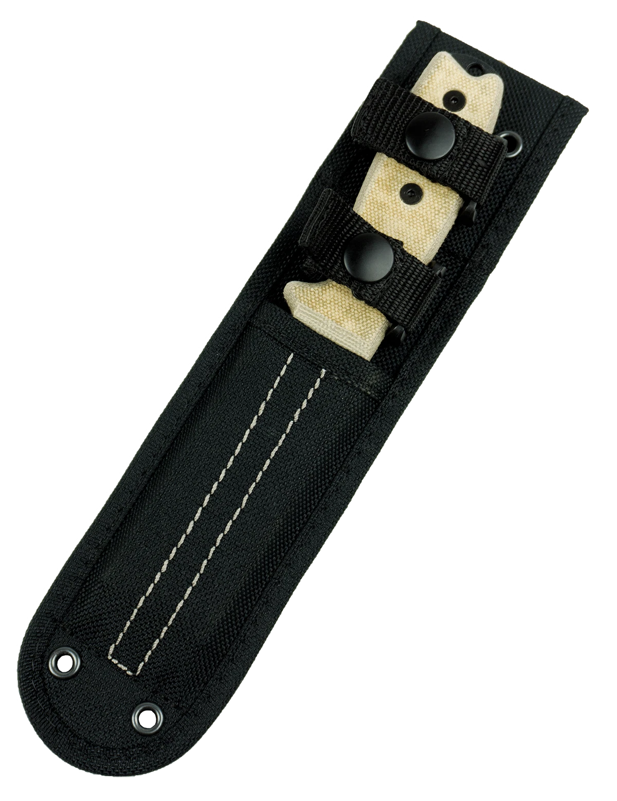 Ontario Knife RAT-3 Fixed Blade with 1075 Carbon Steel & Tan Micarta Handle