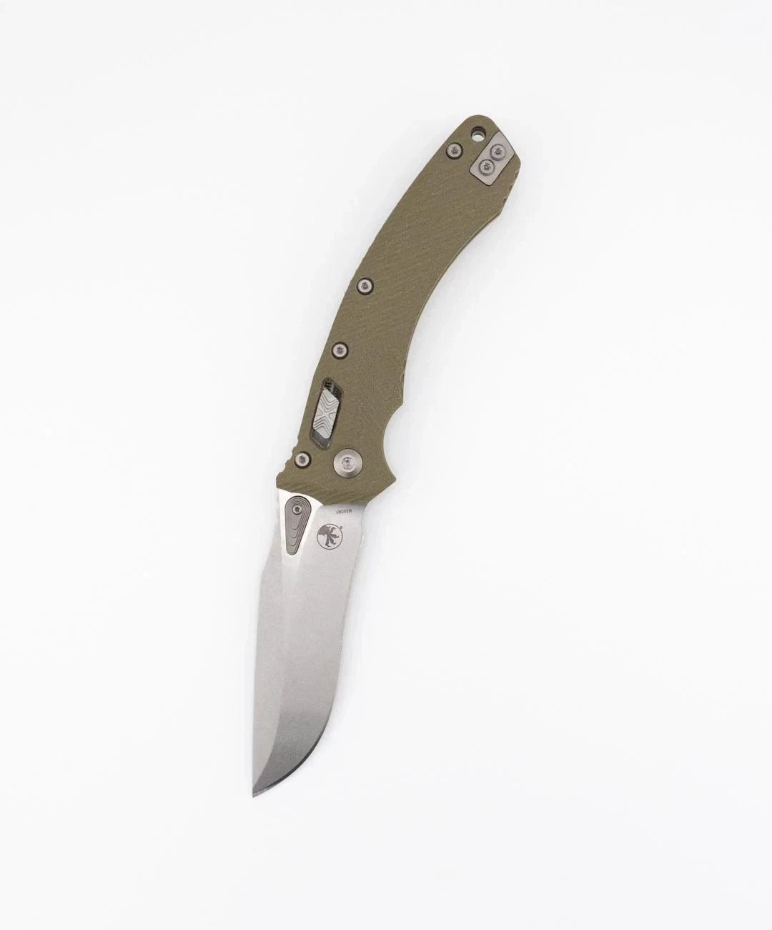 Microtech Knife Amphibian Ram-Lok S/E Fluted G-10 OD Stonewash 137RL-10FLGTOD