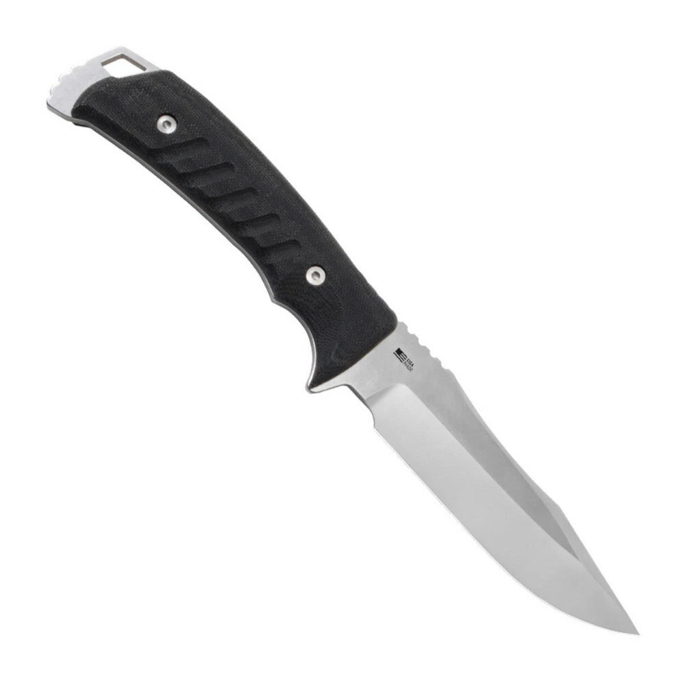 SOG Pillar Full Tang 5 In S35VN Steel Blade Micarta Handle Fixed Blade Knife