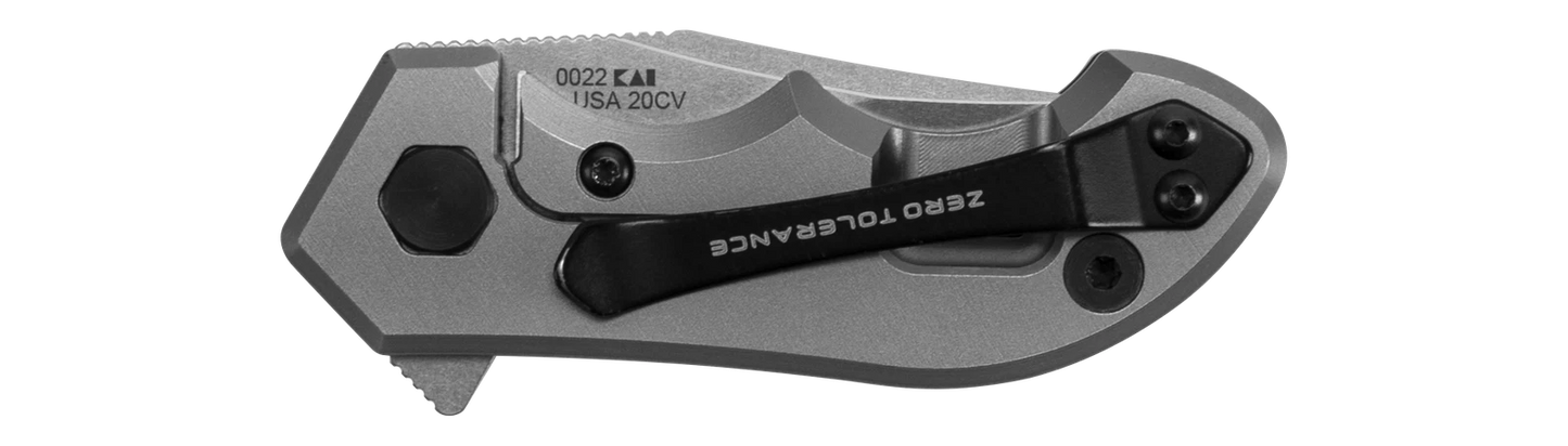 Zero Tolerance Knives Frame Lock Carbon Fiber Titanium 20CV Stainless ZT 0022