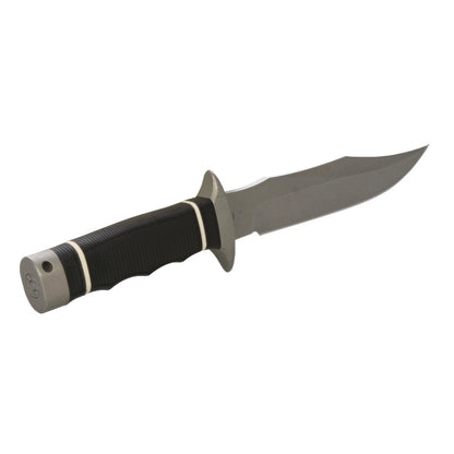 SOG Knives Tech Bowie S11B-BX Black Kraton Stonewashed AUS-8 Stainless Knife