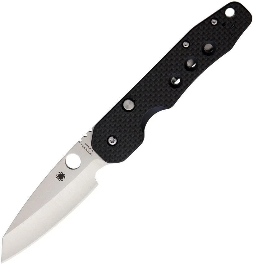 Spyderco Smock Folding Knife: Compression Lock, 3.5" CPM S30V Blade, G10 Handle