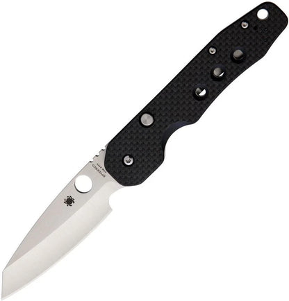 Spyderco Smock Folding Knife: Compression Lock, 3.5" CPM S30V Blade, G10 Handle