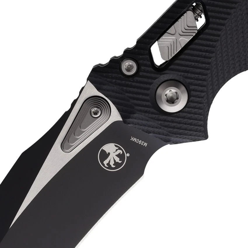 Microtech Knife Amphibian Ram-Lok S/E Fluted G-10 Black Standard 137RL-1FLGTBK