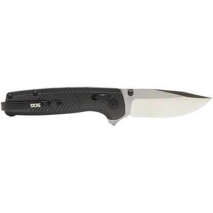 SOG Knives Terminus XR TM1044-BX Carbon Fiber CRYO CPM-S35VN Steel Pocket Knife