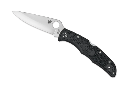 Spyderco B Endura 4 Lockback Folding Knife: Black FRN, VG-10 Stainless Steel, Pocket-Size.