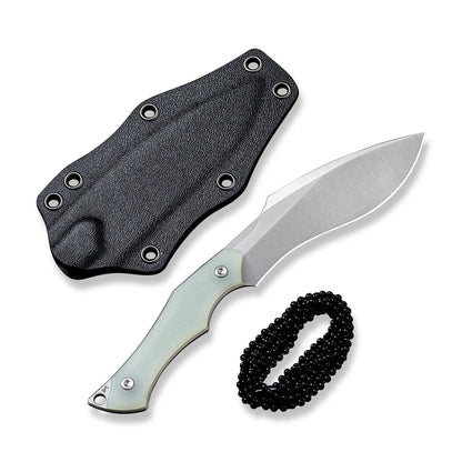Civivi Knives Vaquita 2 Fixed Blade Knife C047C-2 Natural G10 Nitro-V Stainless