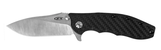 Zero Tolerance Knives 0562CF Frame Lock Black Carbon Fiber Titanium CPM 20CV