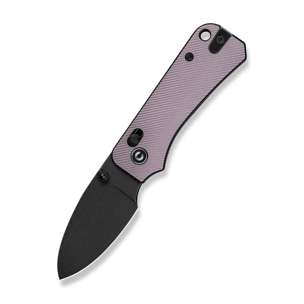 Civivi Knives Baby Banter 2 Crossbar Lock C23074-2 Purple Aluminum NitroV Knife