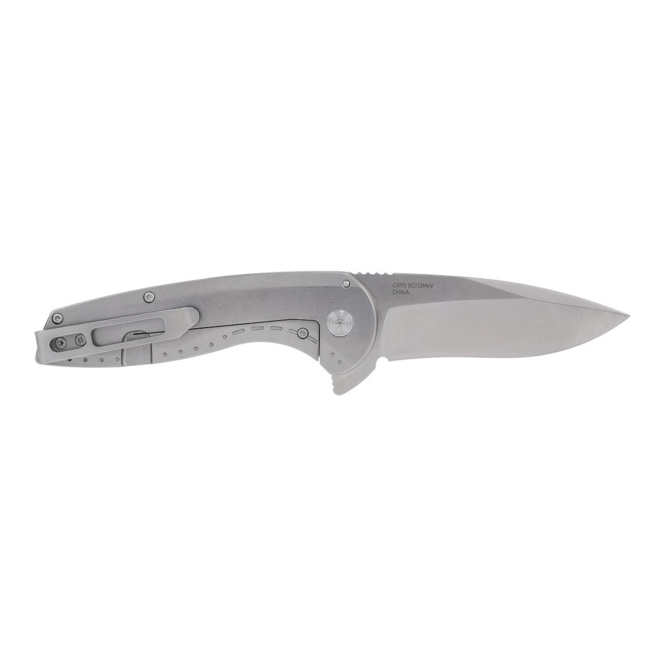 SOG Knives Aegis FLK 2.0 Frame Lock 14-41-03-43 Stonewash Stainless Steel  Knife