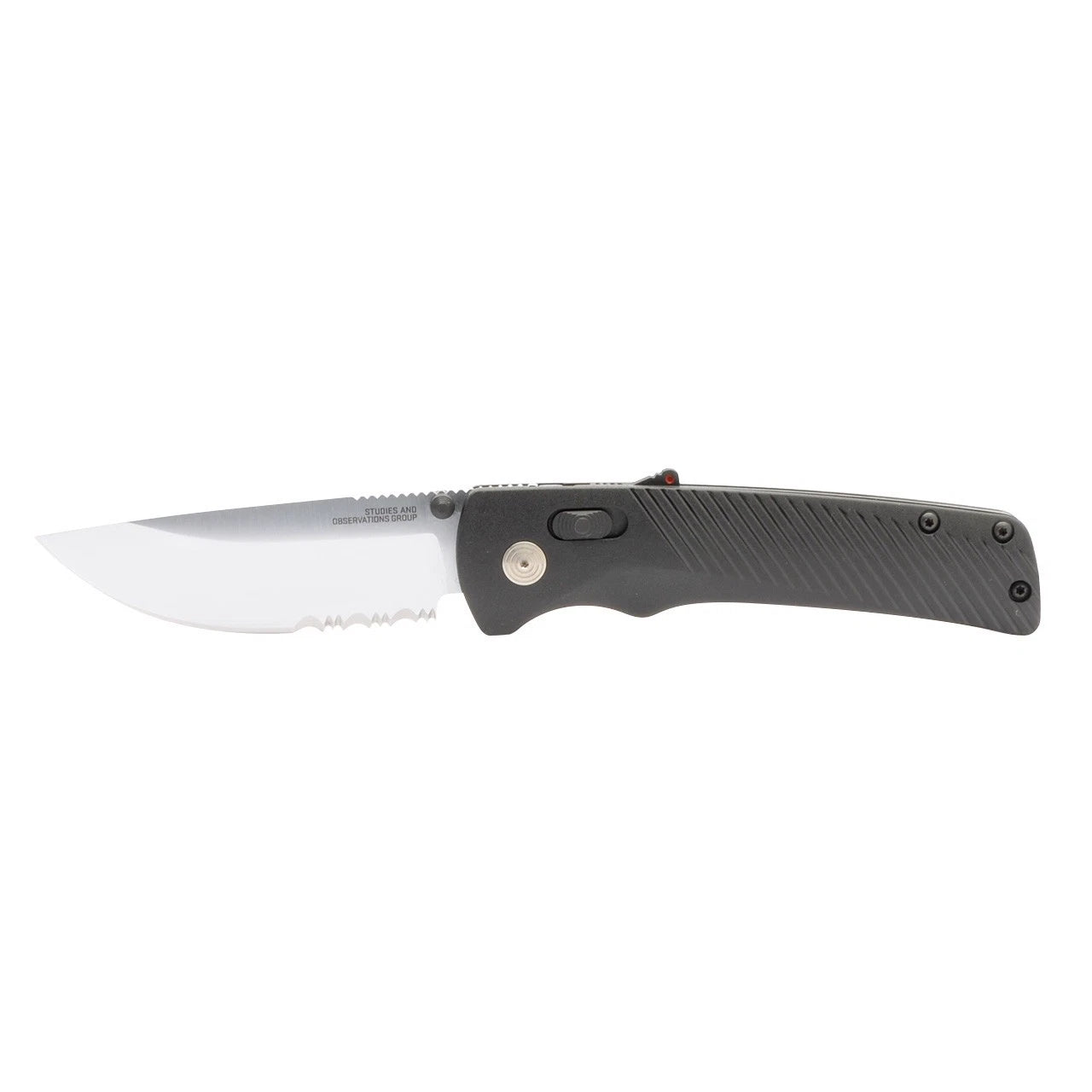 SOG Knives Flash AT-XR Lock 11-18-15-41 CRYO D2 Steel Black GRN Pocket Knife
