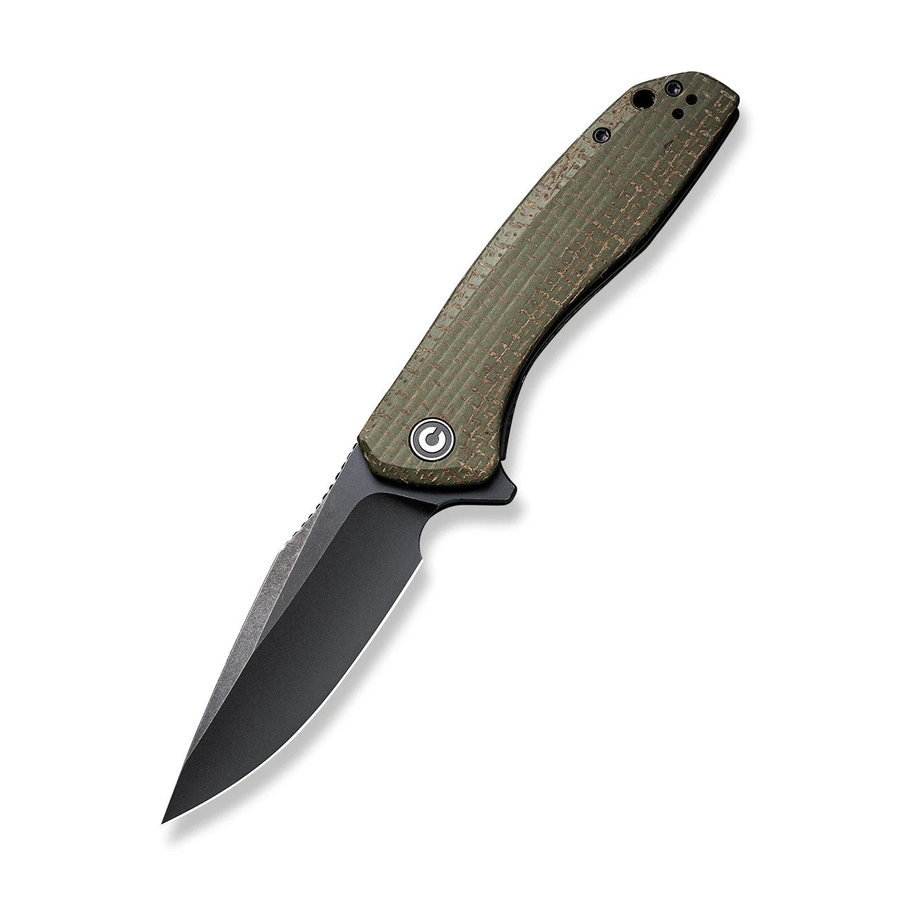 Civivi Knives Baklash Liner Lock C801K Stainless Coarse Green Micarta