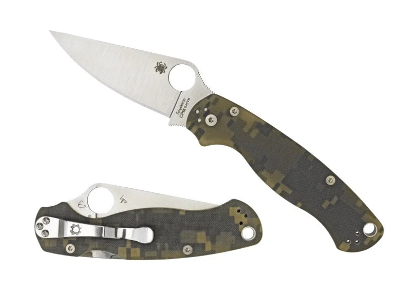 Spyderco Para Millitary 2 Digital Camo G-10 CPM-S45VN Stainless C81GPCMO2