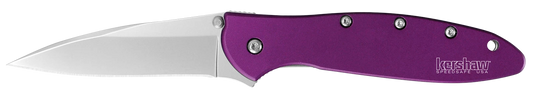 Kershaw Knives Leek Liner Lock Purple Anodized Aluminum 14C28N 1660PUR