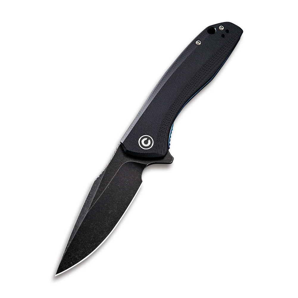 Civivi Knives Baklash Liner Lock C801H Black 9Cr18MoV Stainless Steel Black G10