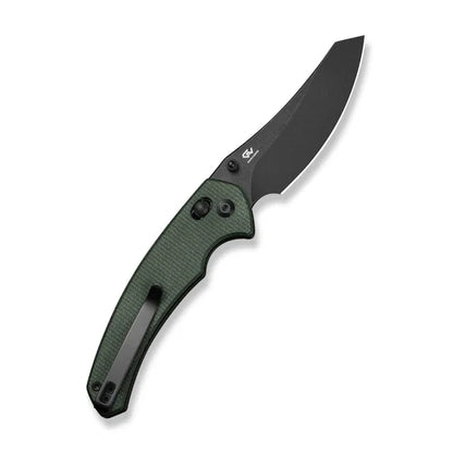 Civivi Knives Sixgill Crossbar Lock C24050-3 Green Micarta Nitro-V Steel Knife