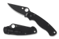 Spyderco Knives Para Military 2 Liner Lock C81GPBK2 Black S45VN Stainless G10