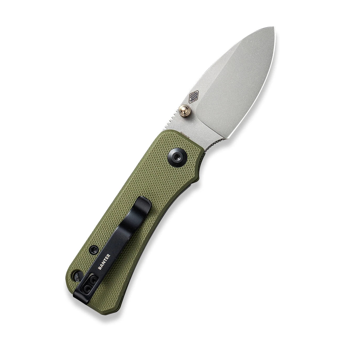 Civivi Knives Baby Banter Liner Lock C19068S-5 Nitro-V Stainless OD Green G10