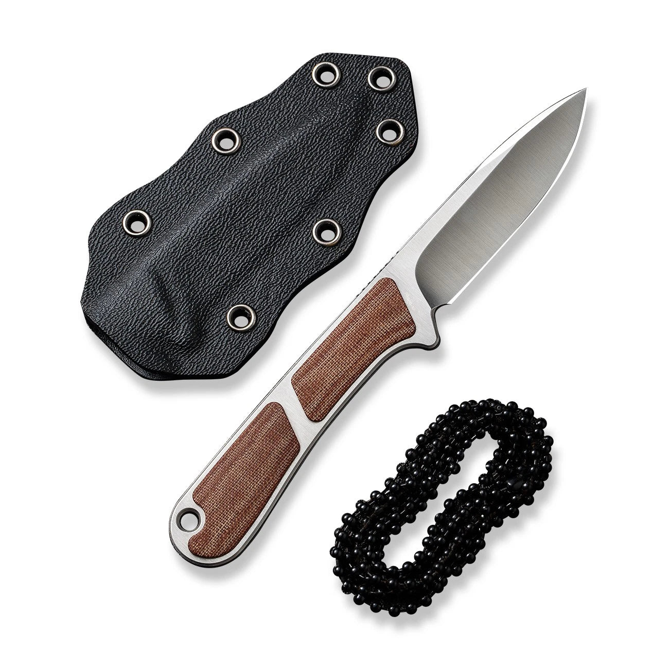 Civivi Knives Mini Elementum C23010-2 Micarta Nitro-V Steel Fixed Blade Knife